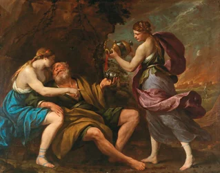 Lot a jeho dcery, 1650.