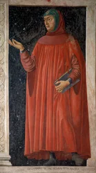 Portrét Francesca Petrarcy (čerstvý, kolem 1451)