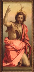 Svatý Jan Křtitel, oltář sv. Anežky (obraz,1525-1528)