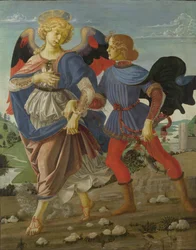 Tobiáš a anděl, asi 1470-1475