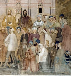 Triumf katolické církve (Detail Fresco
