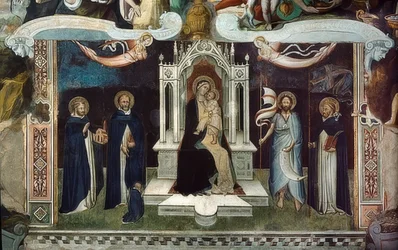 Trůnná Madonna. 1370