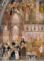 Triumph of the Church, Church Militant and Triumphant Alternativní názvy:  Alegorie činné a vítězné církve a dominikánský řád.