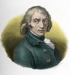Portrét Giuseppe Pariniho (1729-1799), rytina podle kresby Andrea Appiani (1754-1817)
