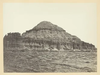 Church Buttes, poblíž Fort Bridger, území Wyomingu
