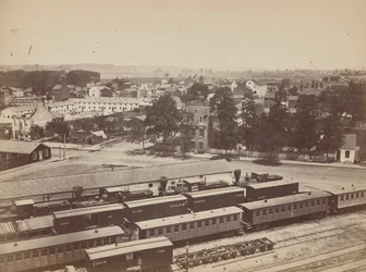 Č. 89 - Alexandria, pohled od „Round House“ k severu
