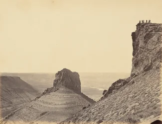 Deska 23. Na horách Green River, 1869 (foto)