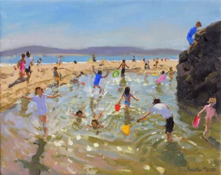 Skalní bazén.Tenby,2016