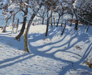 Zima, Ladmanlow, 2010 (olej na plátně)