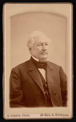 Portrét Millarda Fillmorea 1800-1874, před rokem 1874.