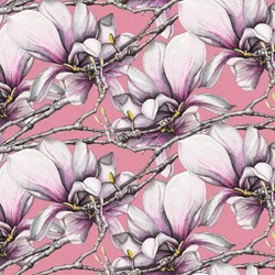 Magnolia, 2019 (akvarel, pero)