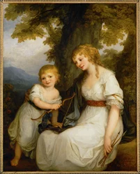 La Baronne de Kruedener et son fils - Baronka Kruedenerová a její syn ...