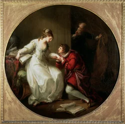 Abelard žádá Heloise o ruku