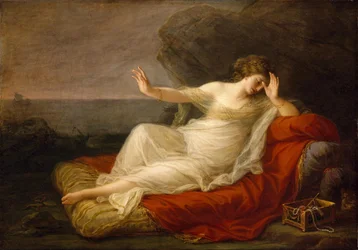 Ariadna opuštěná Theseem