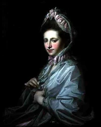 Portrét Anne Miller (olej na plátně)