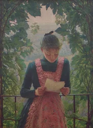 První dopis, 1890.