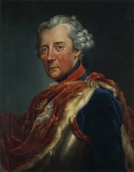Francouzsky: portrait de Frédéric II de Prusse