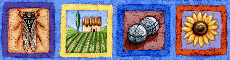 Provence(detail 1), 2015 (kvaš)