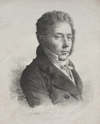 Sbírka litografických statí: Portrét MR. Coupin z La Couperie