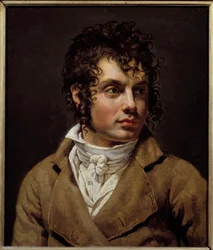 Portrét muže Obraz Anne Louis Girodet de Roucy-Trioson (Anne-Louis Girodet de Roucy Trioson