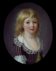 Malý chlapec z rodiny Comminges, 1785-90