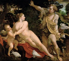 Venuše a Adonis