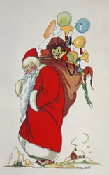 Přichází Santa Claus (knižní ilustrace)
