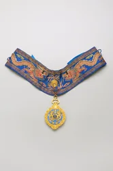 Čína - Řád dvojitého draka: odznak 3. třídy, 2. stupeň (1882-1902)