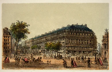 Paříž 1874: Boulevard des Capucines, soukromá sbírka