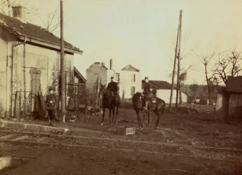 Fotografie z osobního alba poručíka pěchoty během prvních měsíců první světové války (1., Iere