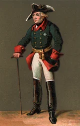 Portrét FREDERIKA II. (1712-1786) známý jako Fridrich Veliký pruský král
