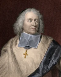 Portrét Jacques Benigne (Jacques-Benigne) - Bossuet (1627-1704), francouzský biskup a teolog