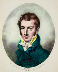 Portrét Josepha Maysedera (1789-1863) rakouský houslista a skladatel, Privee Collection