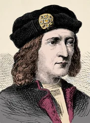 Portrét anglického krále Richarda III. (1452- 1485) - Portrét anglického krále Richarda III