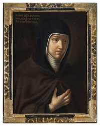 Portrét Saint Camilla Battista da Varano (1458-1524) (malba)