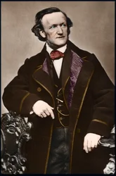 Portrét skladatele Richarda Wagnera (1813-1883) - Portrét Richarda Wagnera (1813-1883), německého skladatele.