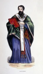 Svatý Basile. Rytina kolem roku 1830. Milan