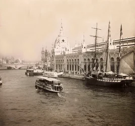 Světová výstava 1900 - Exposition Universelle de 1900 v Paříži: Palác pozemní a námořní armády - soukromá sbírka