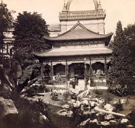Univerzální výstava 1900 - Univerzální výstava 1900 v Paříži: Pavilon Číny - soukromá sbírka