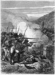 Války Vendee (1793-1796): Bitva u Torfou (bitva u Tiffauges), vítězství jednotek Vendee proti těm z Kleberu 19. září