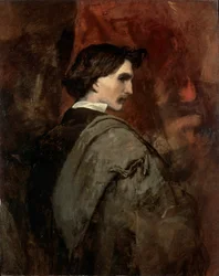 Autoportrét, c1854-c1858