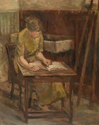 Dívka čte (II)