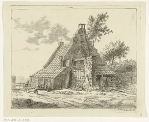Zřícenina domu Snaatburg v Maarssenu