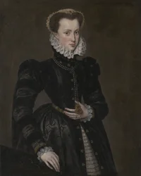 Portrét dvorní dámy, 1560-70