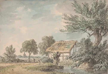 Krajina poblíž Watford, Hertfordshire