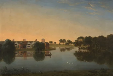 Tabley: The Old Hall over the Mere