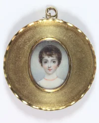 Georgiana Augusta Frederica Seymour (smalt)
