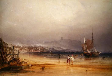 Scarborough (akvarel na papíře)