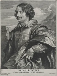 Paulus Pontius (rytina na položený papír)