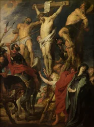 Kristus na kříži, "Le coup de lance" (převrat)